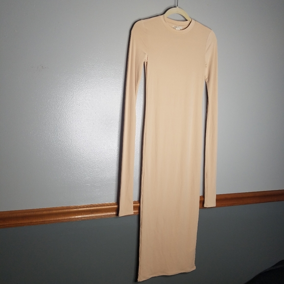H\u0026M | Dresses | Hm Nude Tan Bodycon 